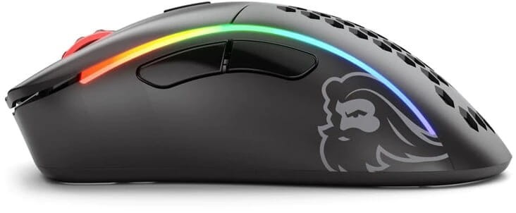 Myszka bezprzewodowa Glorious MODEL D- WIRELESS BLACK sensor optyczny