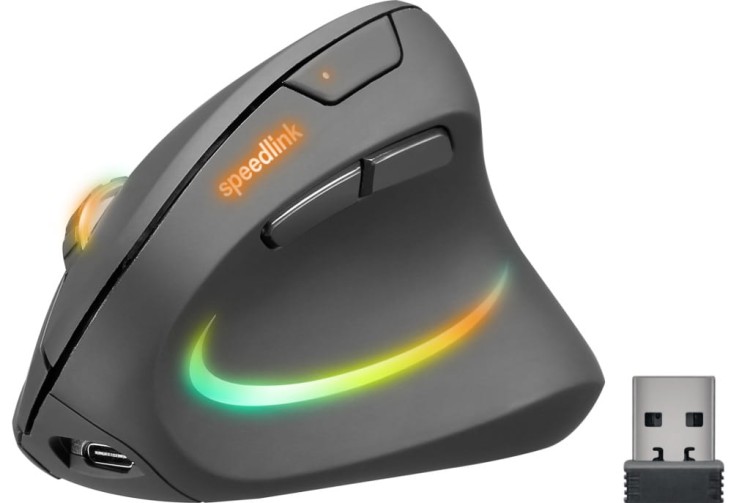Bezprzewodowa mysz pionowa SpeedLink PIAVO PRO
