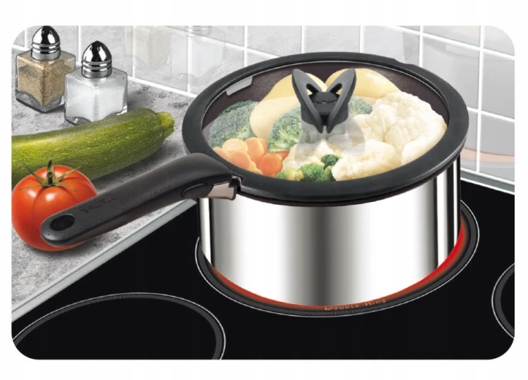 Zestaw pokrywek szklanych Tefal Ingenio 16/18/20 cm L9831023