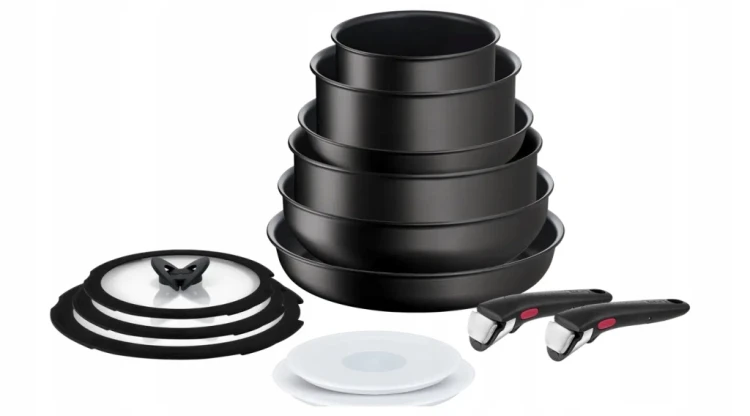 Zestaw garnków Tefal Ingenio Unlimited aluminiowe 13 el.