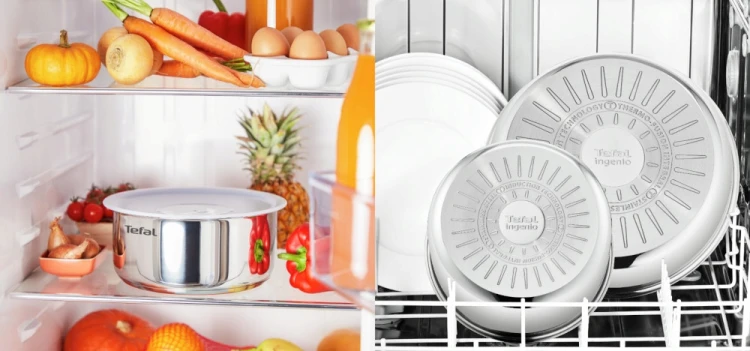 Zestaw patelni Tefal Ingenio Cook Eat 3 el. indukcja