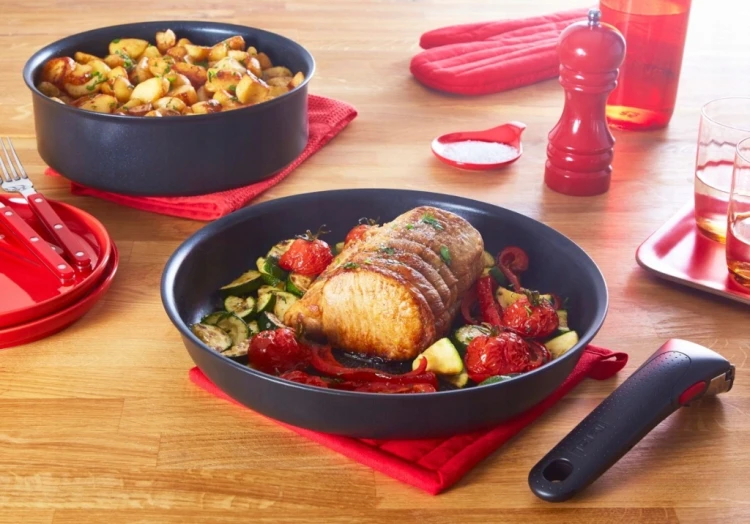 Zestaw garnków Tefal Ingenio Unlimited aluminiowe 8 el.