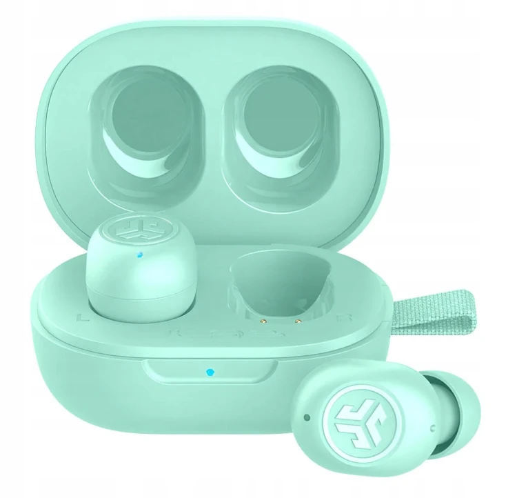 Słuchawki bezprzewodowe JLab JBuds Mini Dokanałowe Bluetooth 5.3 Miętowy