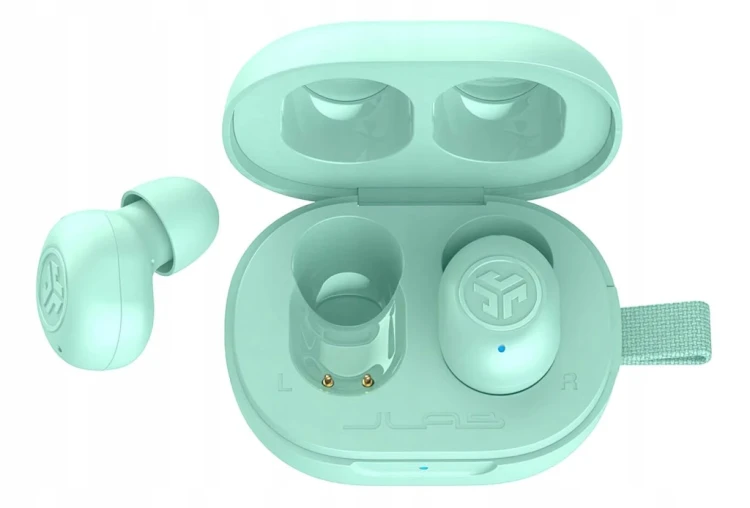 Słuchawki bezprzewodowe JLab JBuds Mini Dokanałowe Bluetooth 5.3 Miętowy