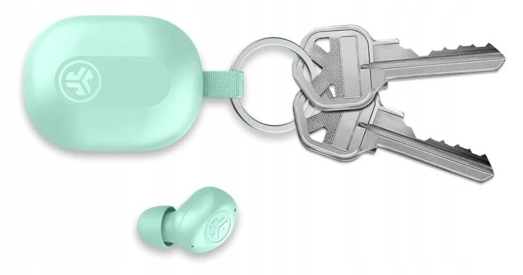Słuchawki bezprzewodowe JLab JBuds Mini Dokanałowe Bluetooth 5.3 Miętowy