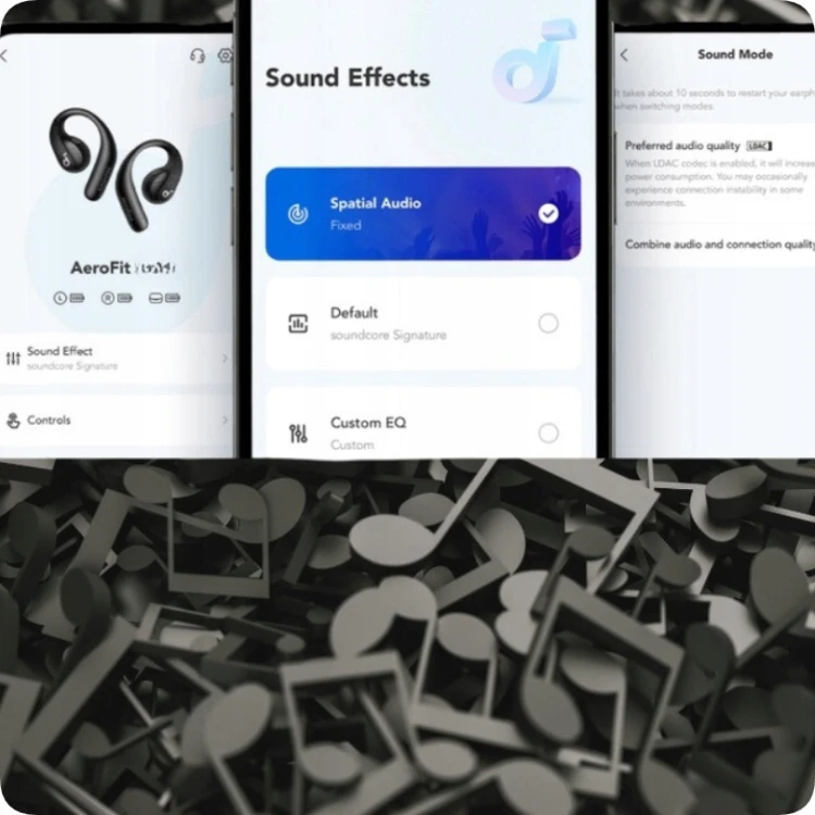 Słuchawki bezprzewodowe dokanałowe Soundcore AeroFit
