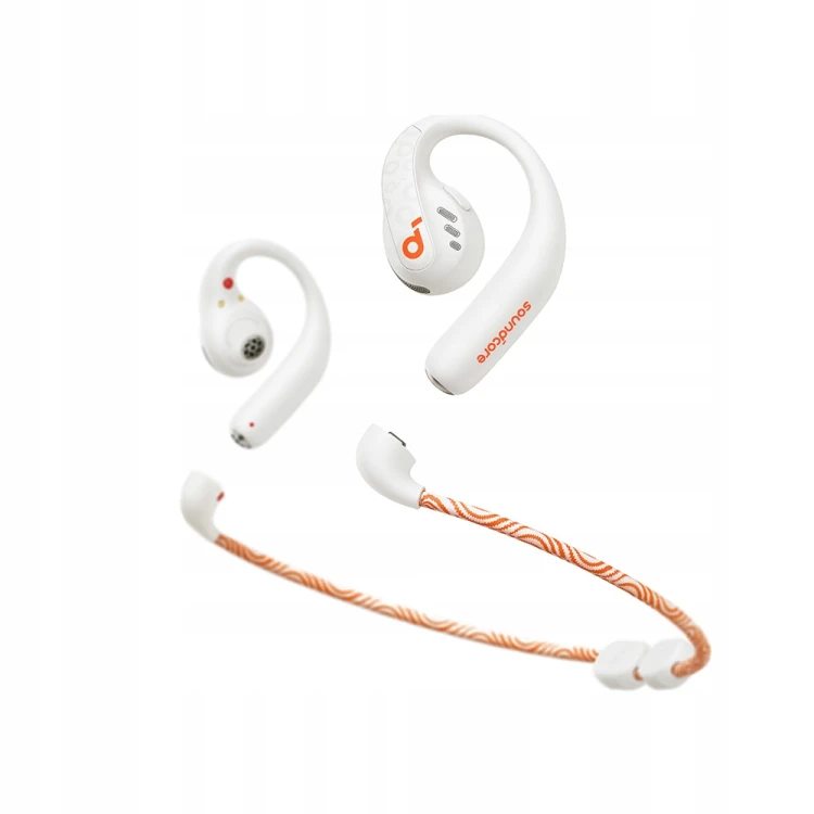 Słuchawki bezprzewodowe douszne Soundcore AeroFit Pro do 14h IPX5 Białe