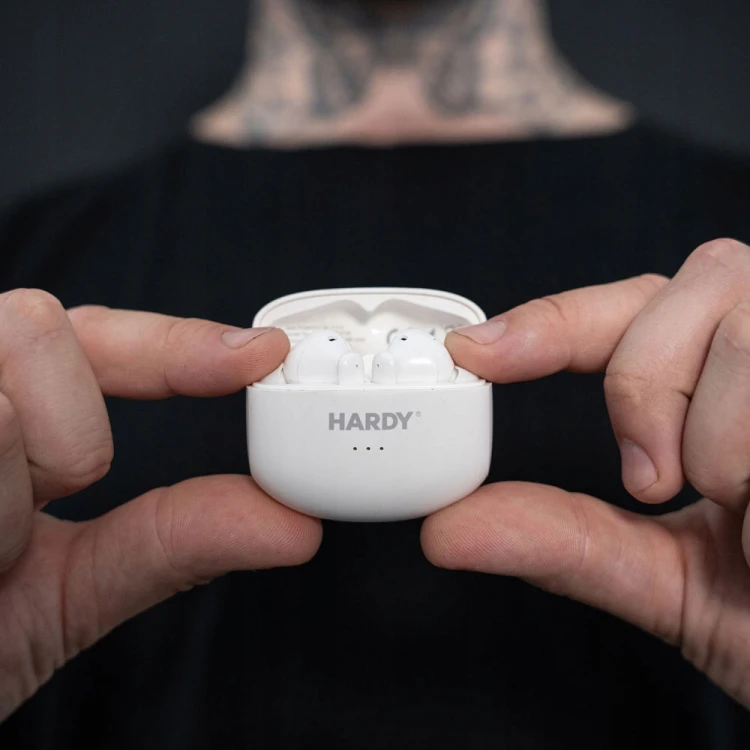 Słuchawki bezprzewodowe dokanałowe 3mk HARDY LifePods Pro White
