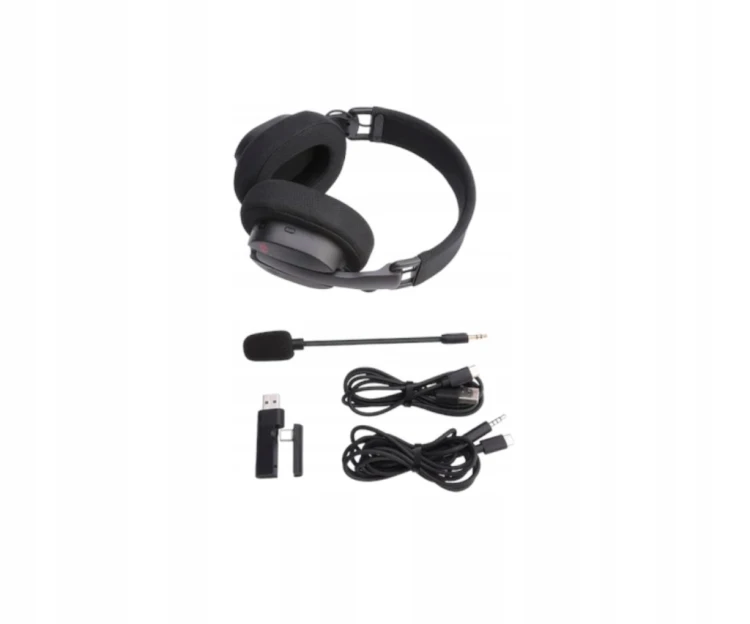 Słuchawki gamingowe nauszne Redragon H888 LUCE BT 2.4GHz USB Mikrofon