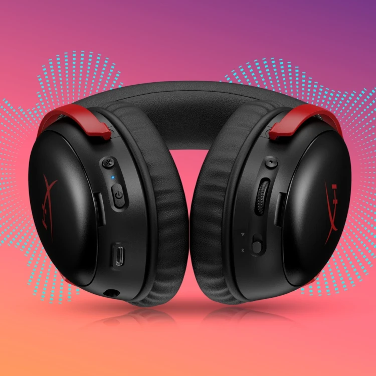 Słuchawki HyperX Cloud III S wireless nauszne czarne bezprzewodowe