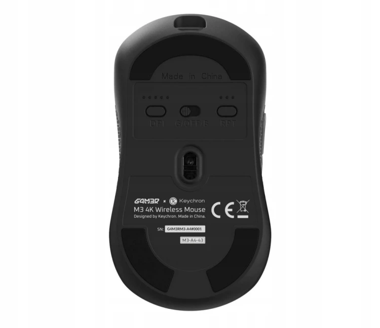 Mysz bezprzewodowa G4M3R x Keychron M3 4K