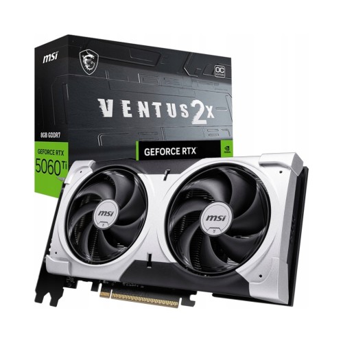 Karta graficzna MSI GeForce RTX 5060 Ti Ventus 2X OC Plus 8GB GDDR7 128bit