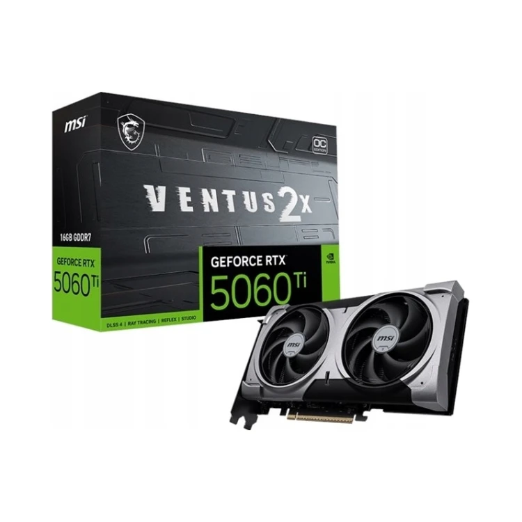 Karta graficzna MSI GeForce RTX 5060 Ti 16G VENTUS 2X OC PLUS