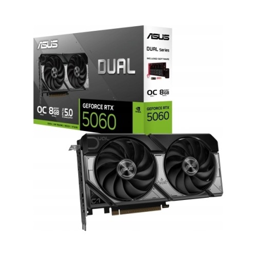 Karta graficzna ASUS GeForce RTX 5060 Dual OC 8GB GDDR7 DLSS4