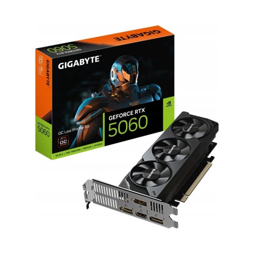 Karta graficzna Gigabyte GeForce RTX 5060 OC Low Profile 8GB GDDR7 DLSS4