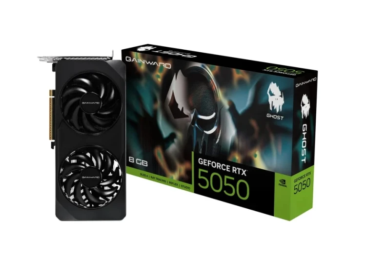 Karta graficzna Gainward GeForce RTX 5050 Ghost Dual 8GB GDDR6 DLSS4
