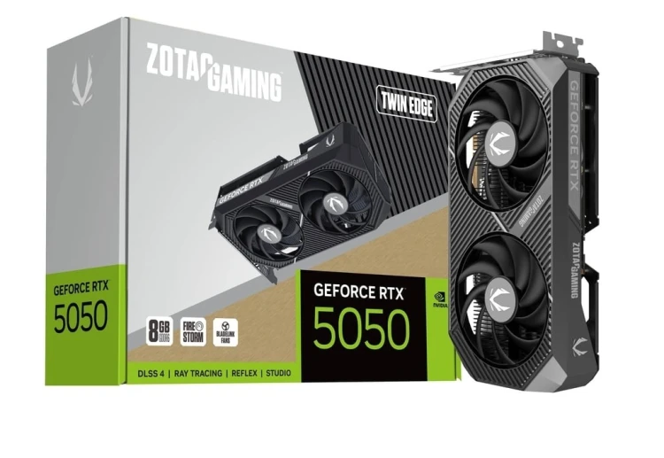 Karta graficzna ZOTAC GeForce RTX 5050 TWIN EDGE 8 GB