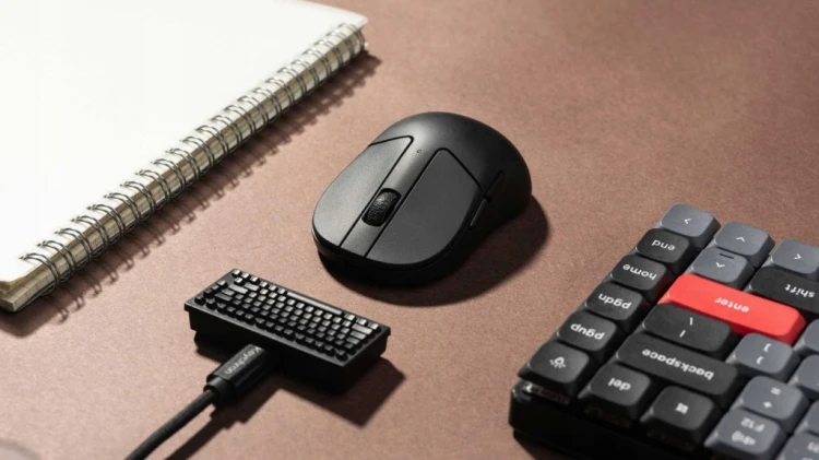 Keychron M4 Bezprzewodowa Mysz Optyczna Mini - Bluetooth / 2.4 GHz 4000 Hz