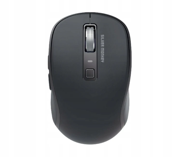 Myszka bezprzewodowa Silver Monkey Comfort Mouse Silent czarna