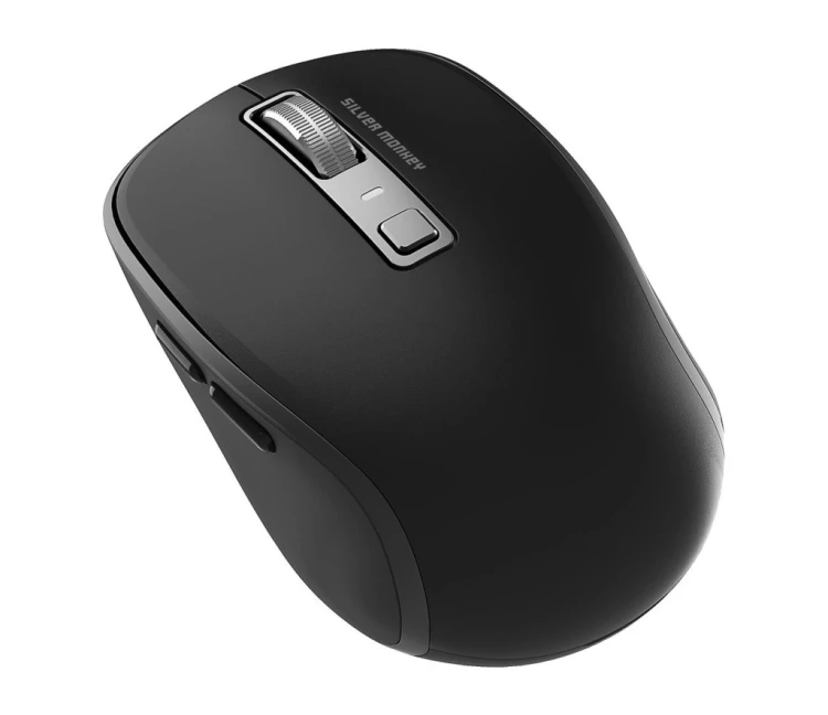 Myszka bezprzewodowa Silver Monkey Comfort Mouse Silent czarna