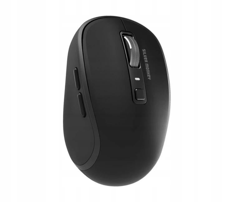 Myszka bezprzewodowa Silver Monkey Comfort Mouse Silent czarna