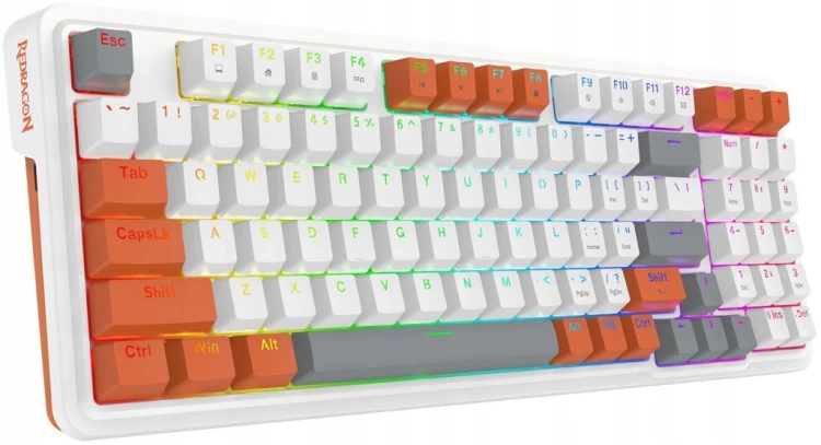 Klawiatura mechaniczna Redragon K664WOG-RGB Gloria Redragon Red
