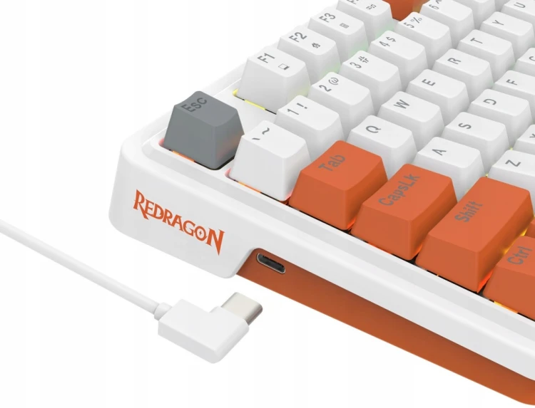 Klawiatura mechaniczna Redragon K664WOG-RGB Gloria Redragon Red