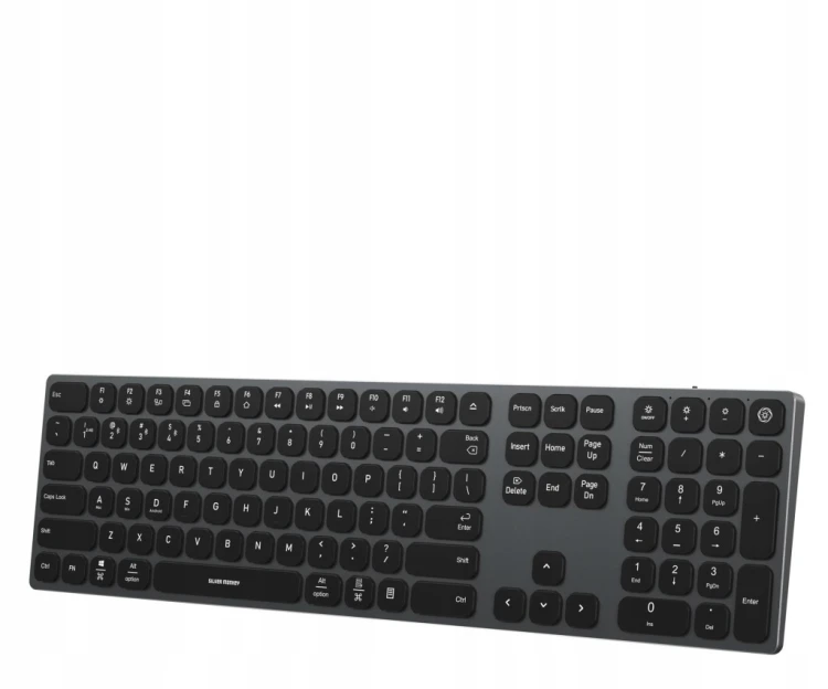 Klawiatura Silver Monkey Alu Keys Premium Backlight Black SMA256