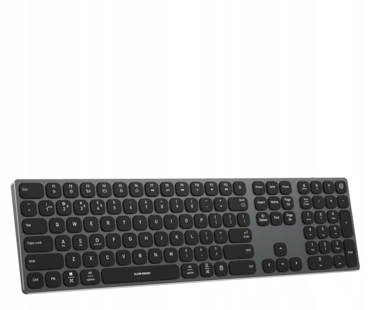 Klawiatura Silver Monkey Alu Keys Premium Backlight Black SMA256