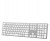 Klawiatura membranowa Silver Monkey Alu Keys Premium Backlight White