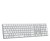 Klawiatura membranowa Silver Monkey Alu Keys Premium Backlight White