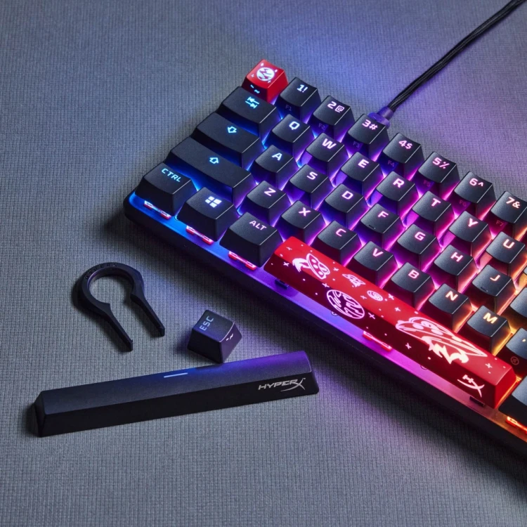 Klawiatura mechaniczna HyperX Alloy Origins 65 Red Switch Czarna