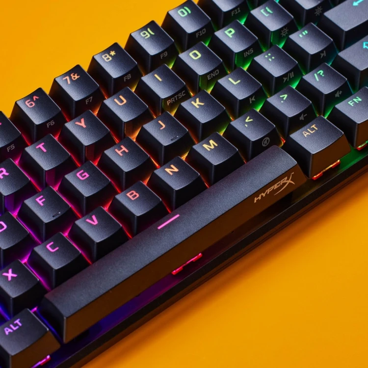 Klawiatura mechaniczna HyperX Alloy Origins 65 Red Switch Czarna