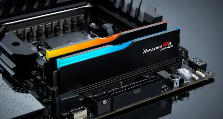 OUTLET Pamięć RAM G.SKILL Trident Neo AMD DDR5 2x32GB 6000 MHz CL28 black