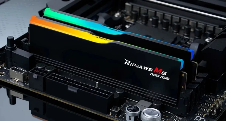 OUTLET Pamięć RAM G.SKILL Trident Neo AMD DDR5 2x32GB 6000 MHz CL28 black