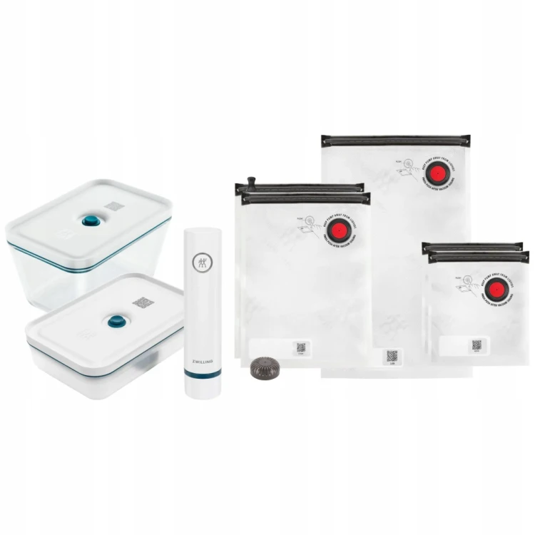 OUTLET ZWILLING FRESH & SAVE Zestaw startowy L szklany morski