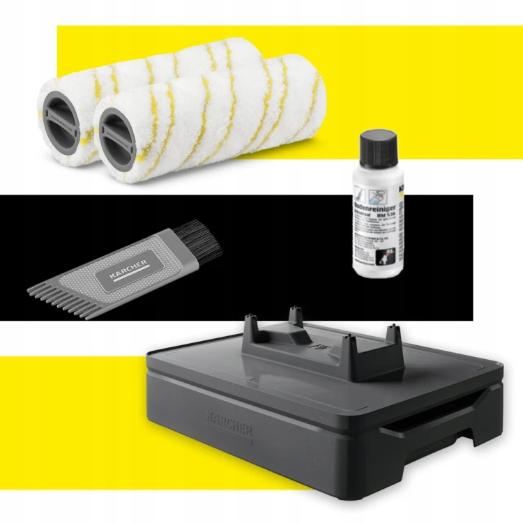 OUTLET Mop elektryczny Karcher FC 7 Bezprzewodowy 3 tryby pracy LED 1.055-701.0
