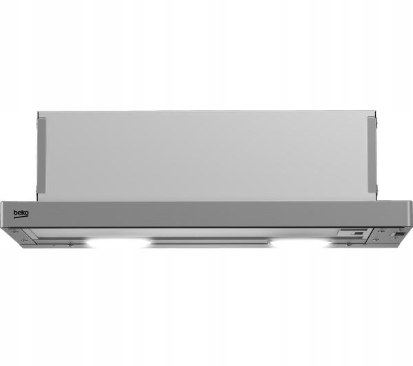 OUTLET OKAP TELESKOPOWY Beko HNT61210X SREBRNY 310m3 60CM 67 dB