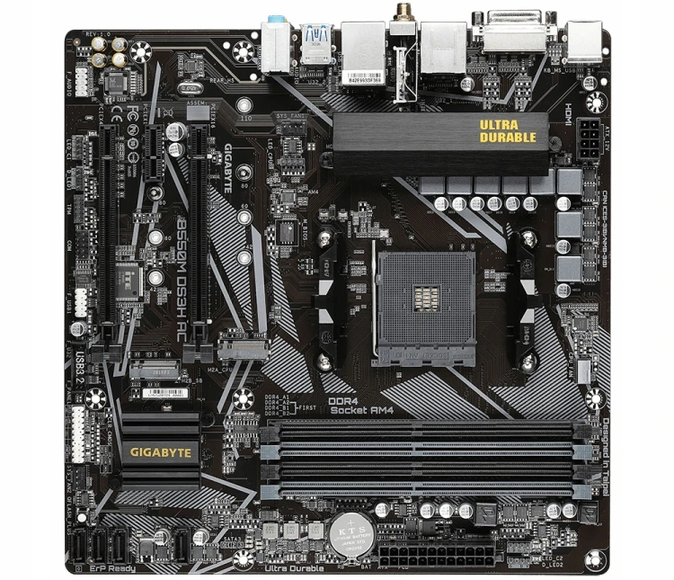 OUTLET Płyta główna Gigabyte B550M DS3H AC Micro ATX