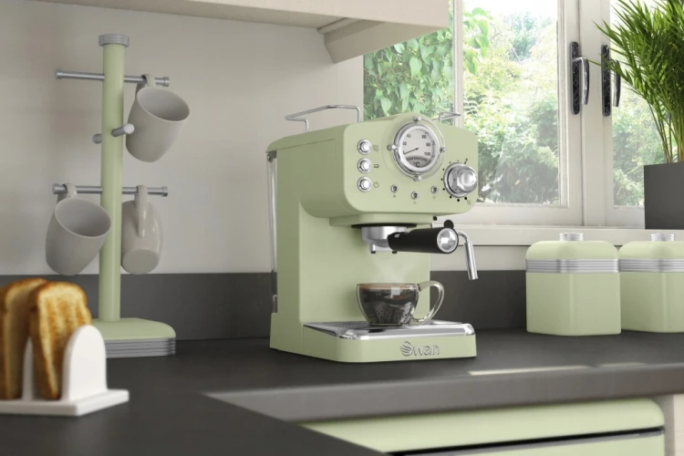 OUTLET Ekspres ciśnieniowy Swan SK22110GN 1100W kolor zielony