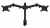 OUTLET Endorfy Uchwyt biurkowy na 2 monitory do 27" Atlas Double EY8F003