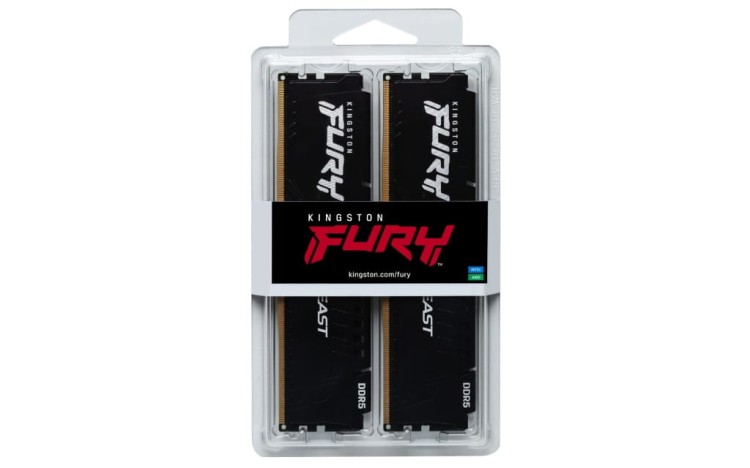 Pamięć RAM Kingston FURY Beast 2x16GB DDR5 6000MT/s CL30 KF560C30BBEK2-32