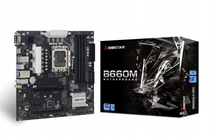OUTLET Płyta główna BIOSTAR B660MXE PRO Micro ATX
