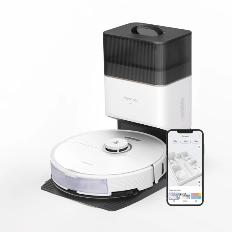 OUTLET Robot sprzątający ze stacją Roborock S8+ biały