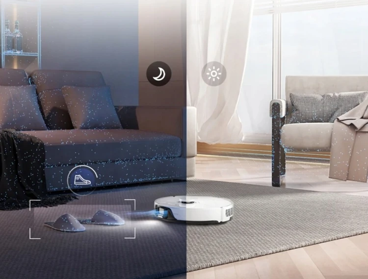 OUTLET Robot sprzątający ze stacją Roborock S8+ biały