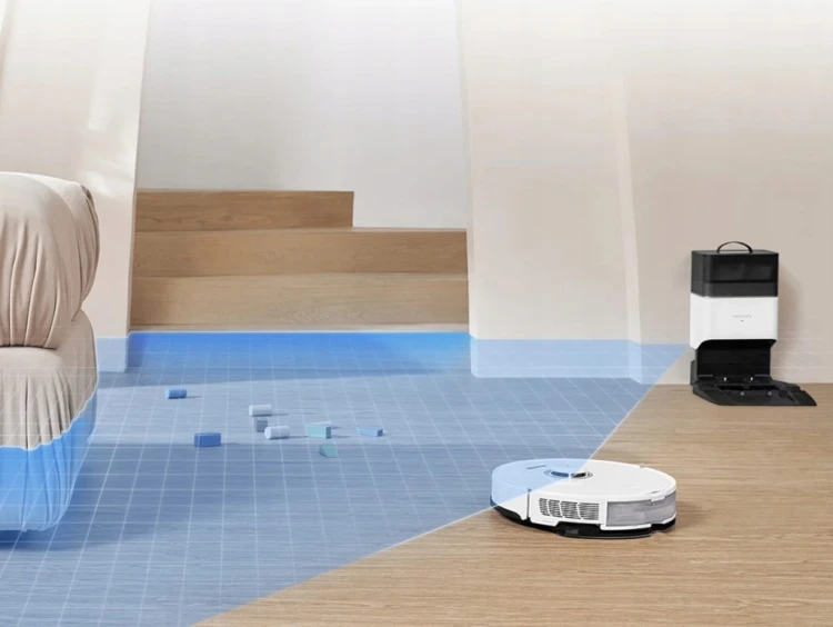 OUTLET Robot sprzątający ze stacją Roborock S8+ biały