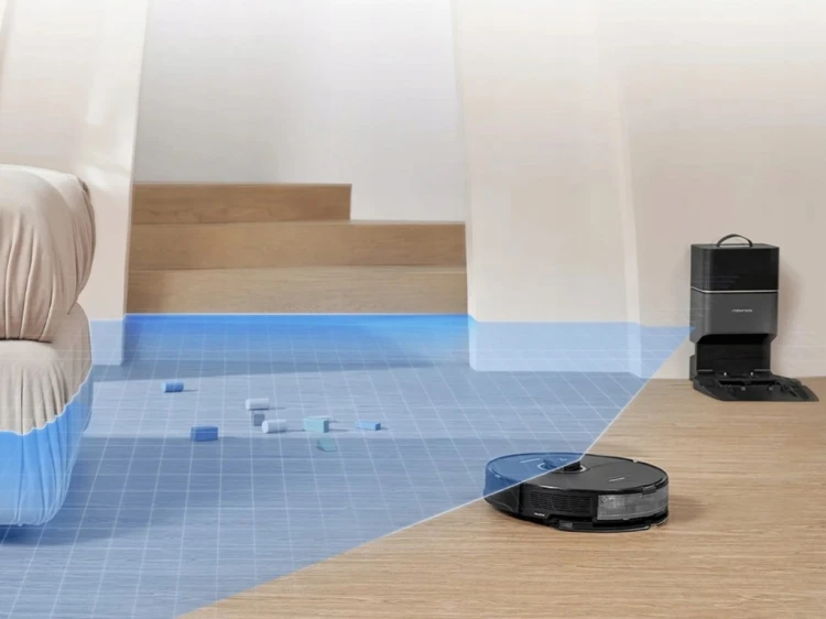 OUTLET Robot sprzątający ze stacją Roborock S8+ czarny