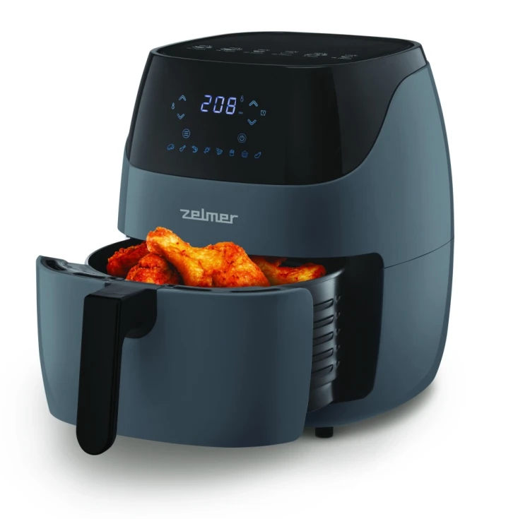 OUTLET Frytkownica beztłuszczowa Zelmer ZAF5502G 1500 W 5 l