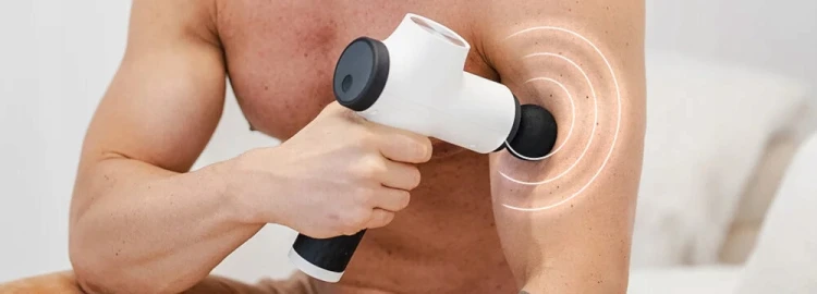 OUTLET Masażer ręczny Gun MEDIVON Gun Relix + Pokrowiec 9w1