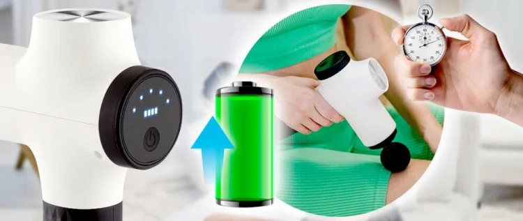 OUTLET Masażer ręczny Gun MEDIVON Gun Relix + Pokrowiec 9w1